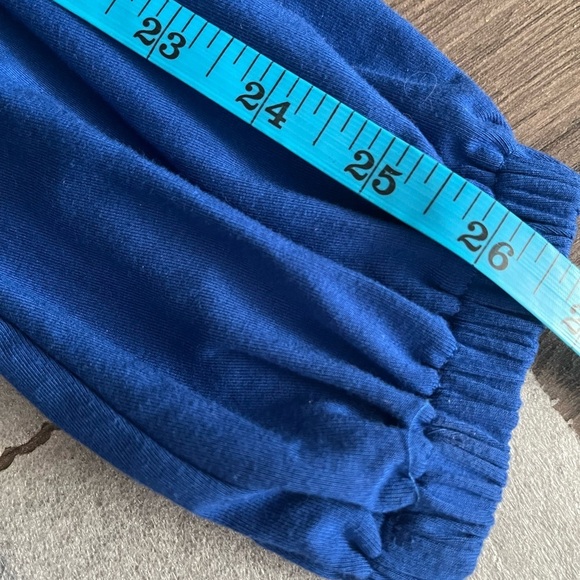 [10]VTG Together Blue Ruffled V-Neck Tiered Midi Dress - Picture 15 of 16